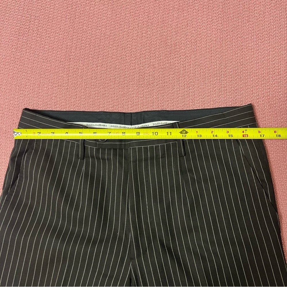 Dolce & Gabbana Sicily 2 pieces Suit In Stretch Pinstripe Wool men’s size 50 - Picture 8 of 16